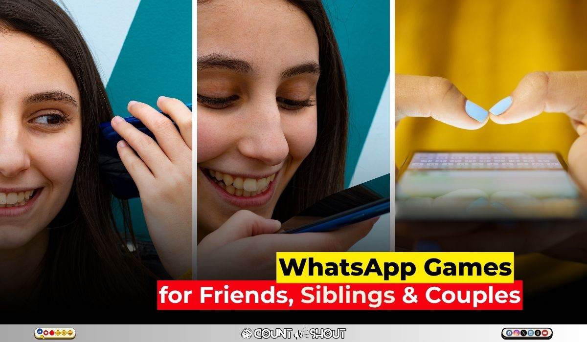 99+ New WhatsApp Games to Play Anytime with Friends, Siblings & Couples 1 WhatsApp Games to Play with Friends Siblings Couples